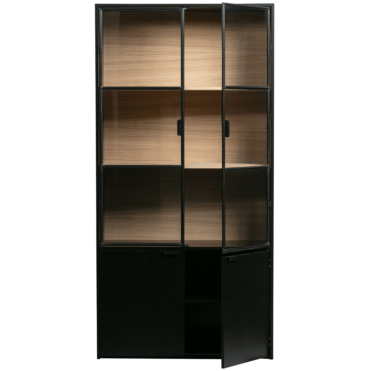 Sivan Black Display Cabinet - WOO .Design