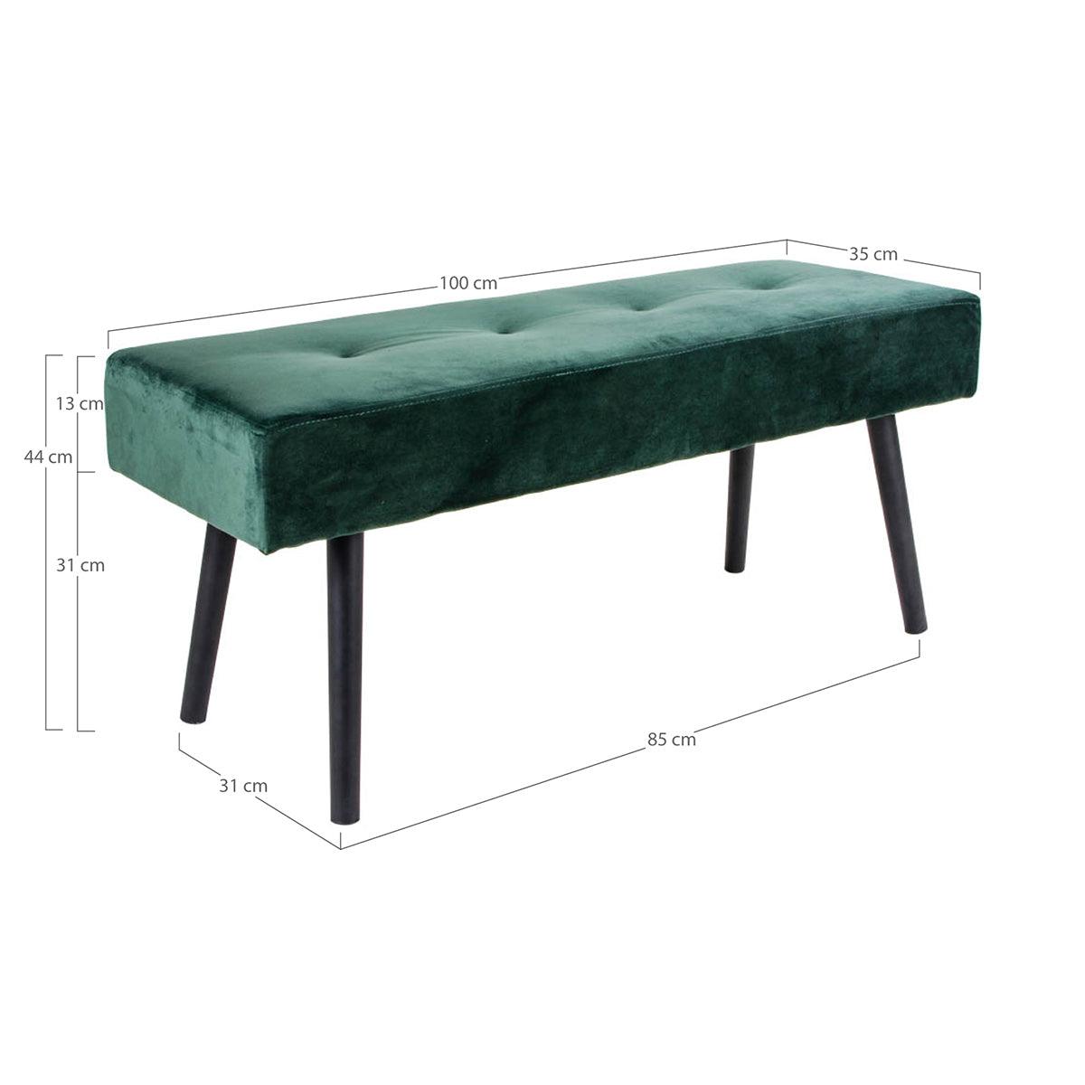 Skiby Velvet Bench - WOO .Design