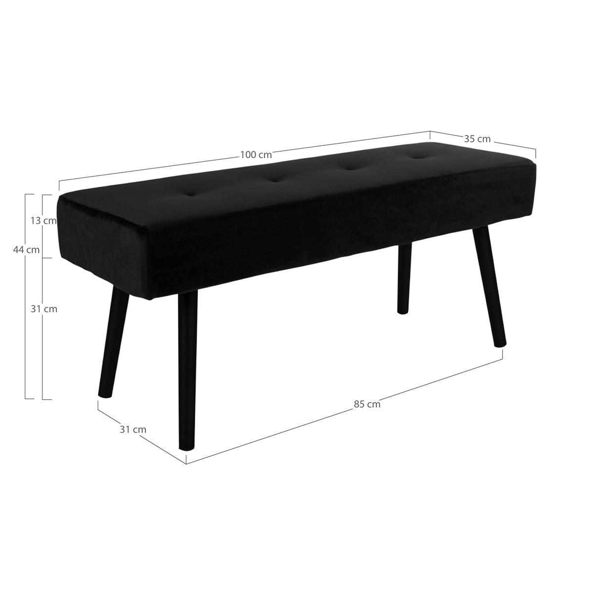 Skiby Velvet Bench - WOO .Design