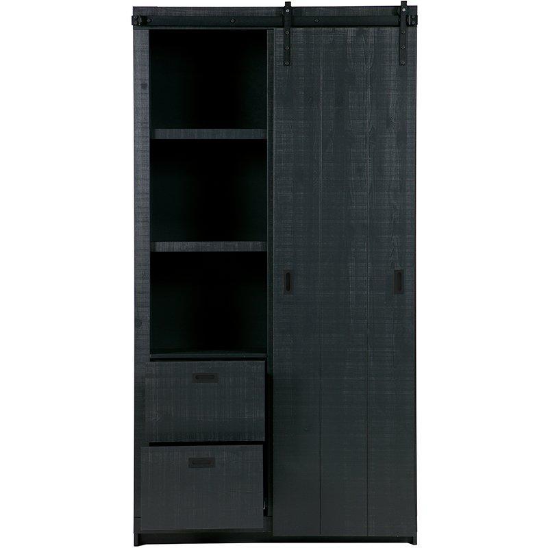 Slide Pine Rough Sawn Barn Cabinet - WOO .Design