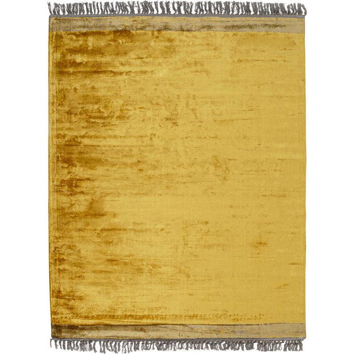 Soleil Yellow Viscose Carpet - WOO .Design