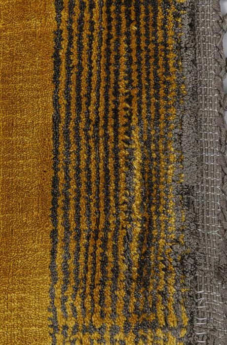 Soleil Yellow Viscose Carpet - WOO .Design