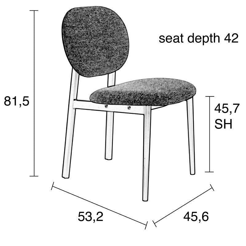 Spike Natural Chair - WOO .Design