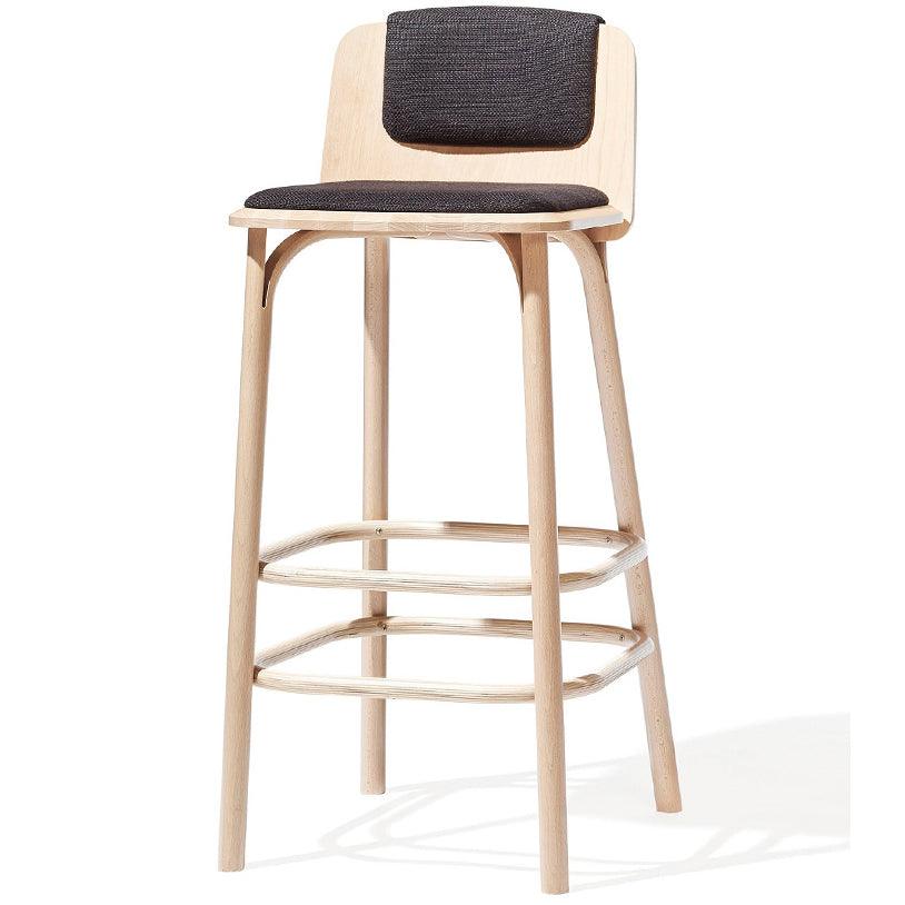 Split Upholstered Barstool - WOO .Design