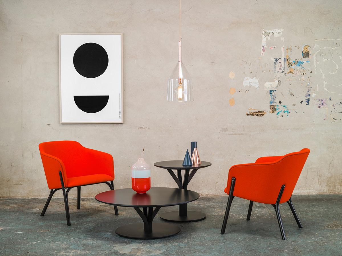 Split Upholstered Lounge Armchair - WOO .Design