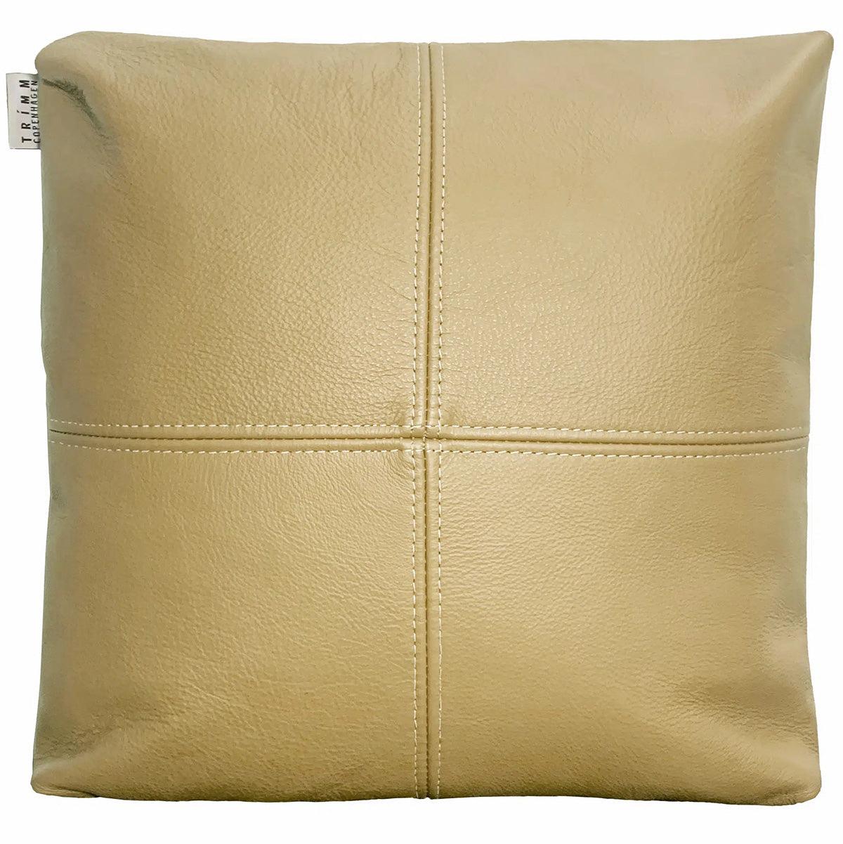Square Leather Cushion - WOO .Design