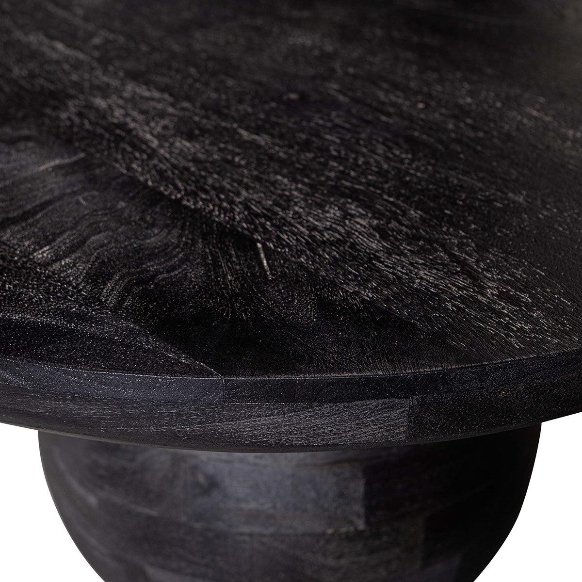 Steppe Black Mango Wood Coffee Table - WOO .Design