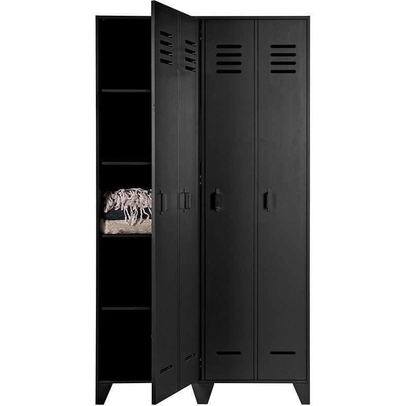 Stijn Pine Wood Locker Cabinet - WOO .Design