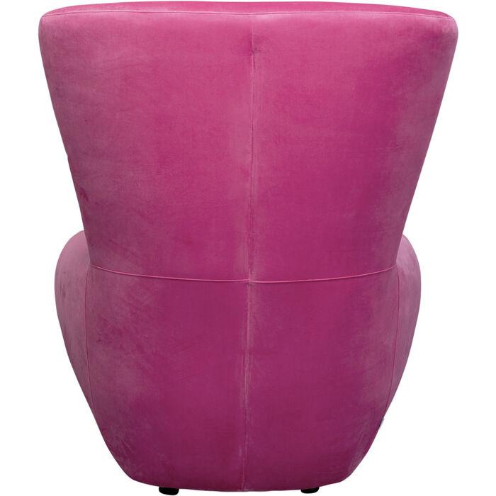 Sweep Pink Velvet Armchair - WOO .Design