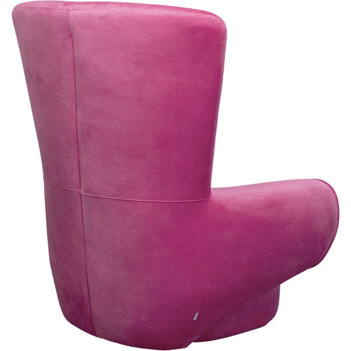 Sweep Pink Velvet Armchair - WOO .Design