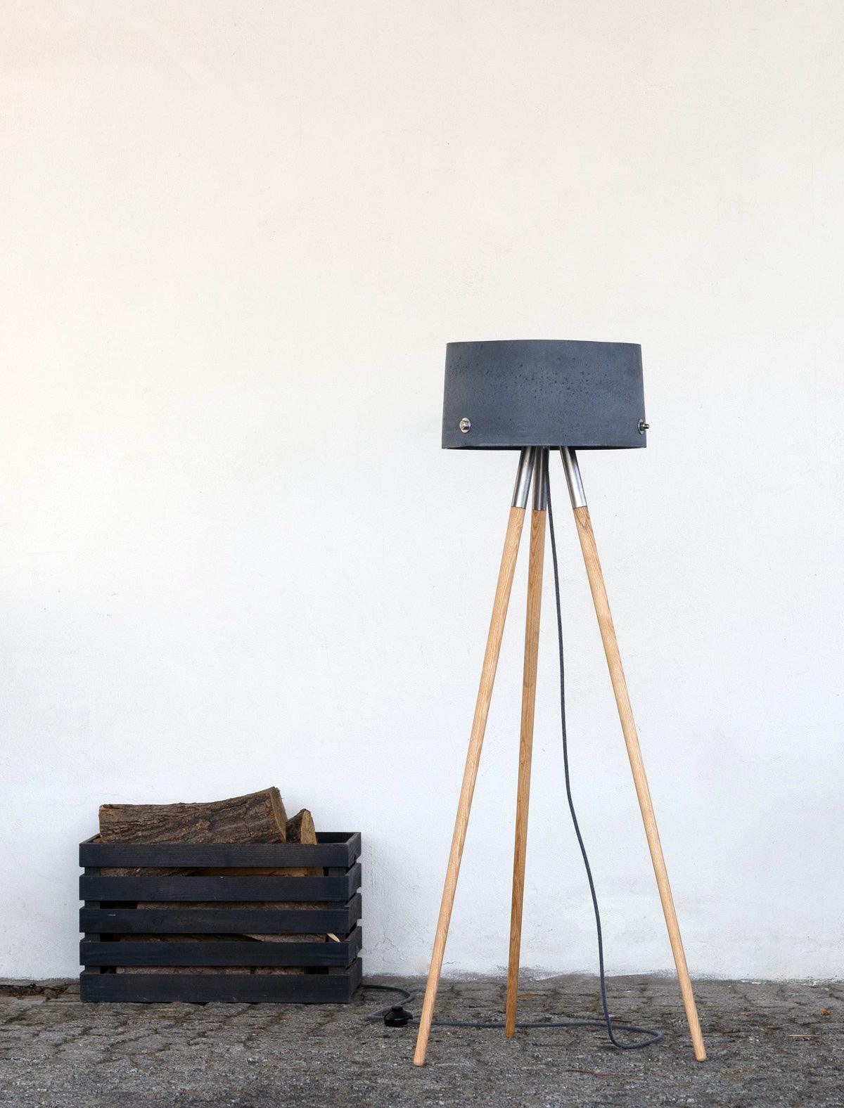 Talma Concrete Floor Lamp - WOO .Design