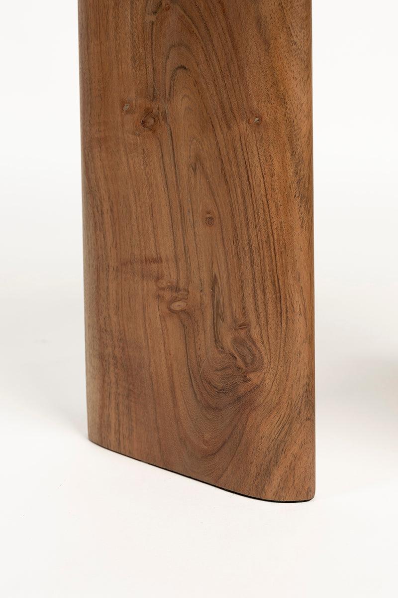 Tanda Marble/Acacia Wood Side Table - WOO .Design