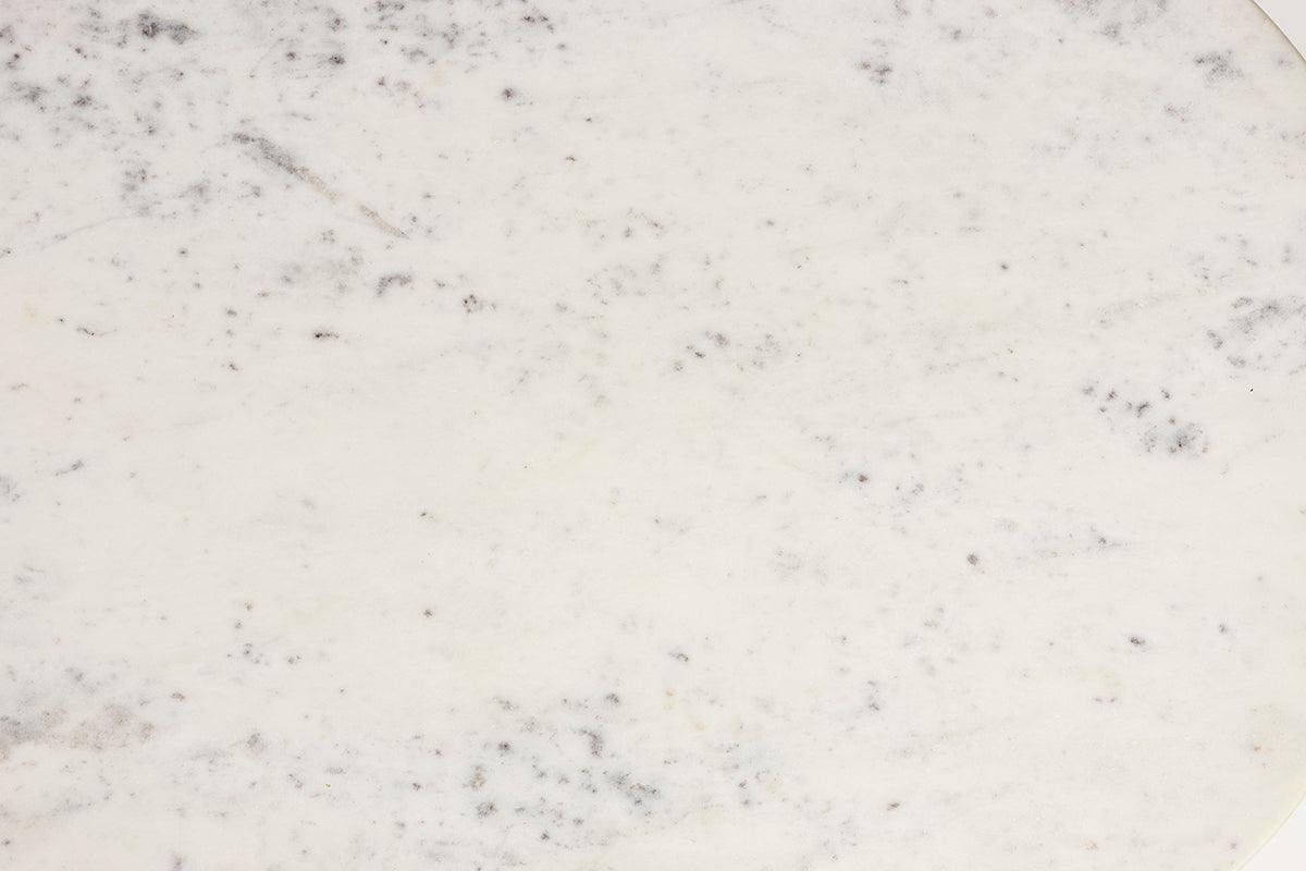 Tanda Marble/Acacia Wood Side Table - WOO .Design