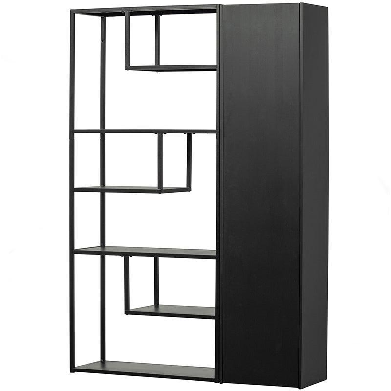 Teun Black Storage Cabinet - WOO .Design