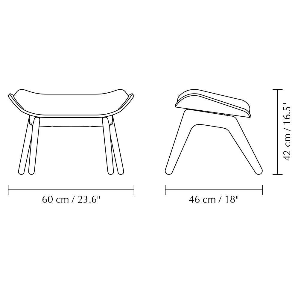 The Reader Horizons Ottoman - WOO .Design