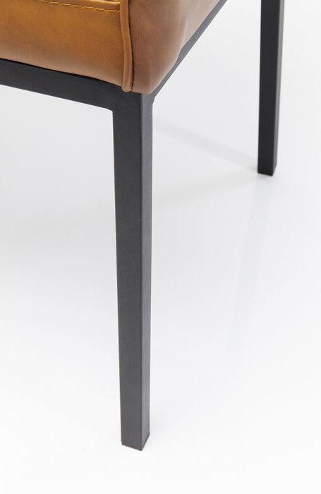 Thinktank Brown Chair with Armrest - WOO .Design