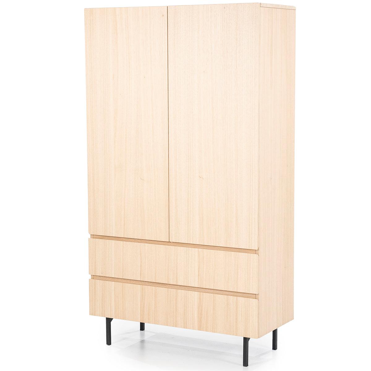 Thomas Oak Wood Low Cabinet - WOO .Design