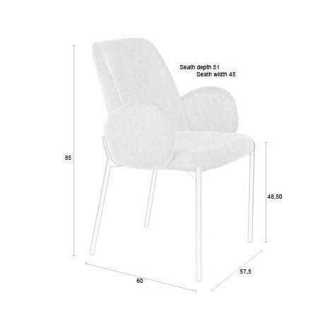 Tjarda Chair (2/Set) - WOO .Design