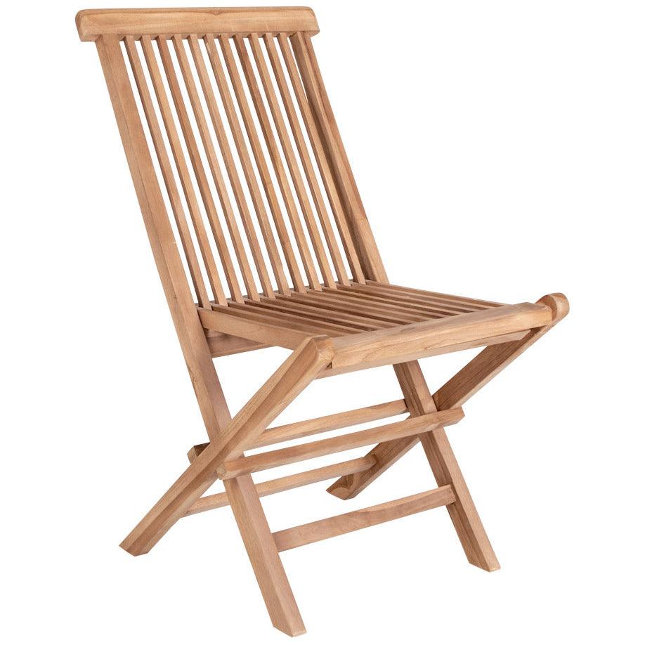 Toledo Natural Teak Wood Dining Chair (2/Set) - WOO .Design