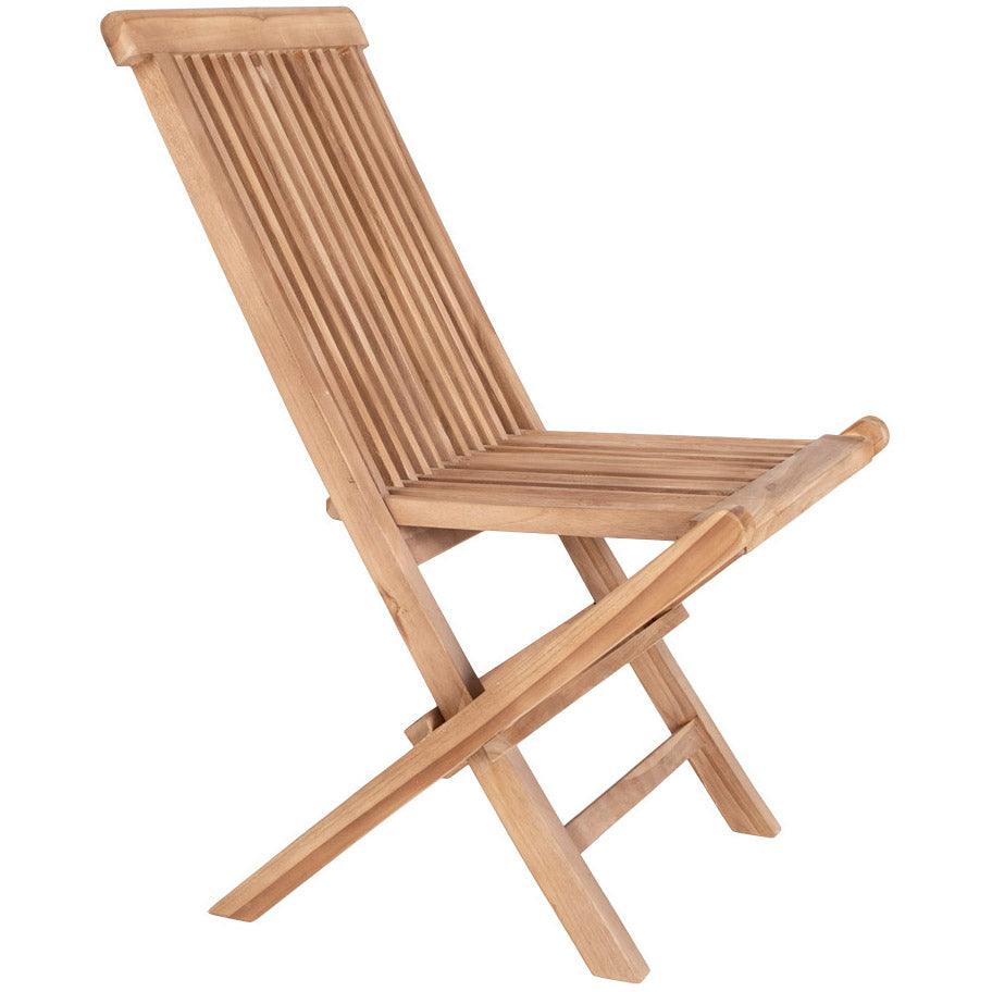 Toledo Natural Teak Wood Dining Chair (2/Set) - WOO .Design