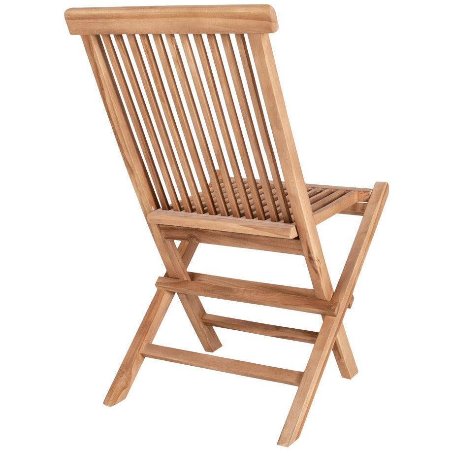 Toledo Natural Teak Wood Dining Chair (2/Set) - WOO .Design