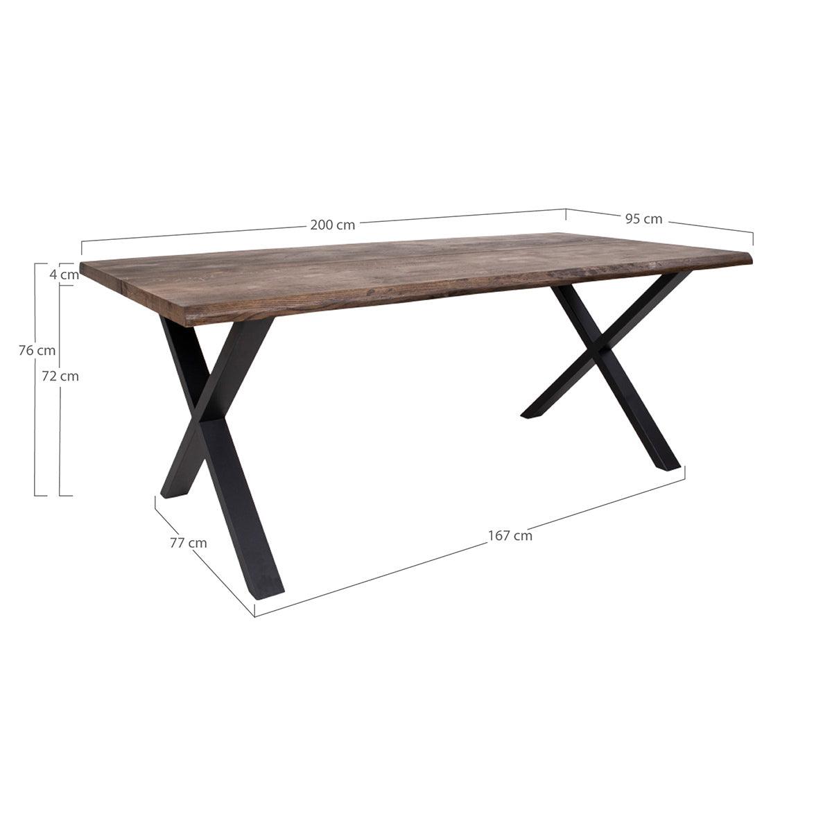 Toulon Oiled Oak Dining Table - WOO .Design