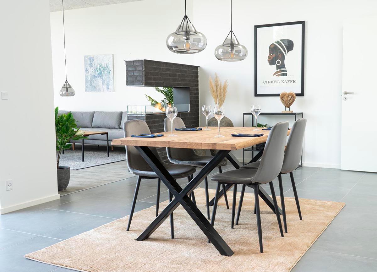 Toulon Oiled Oak Dining Table - WOO .Design