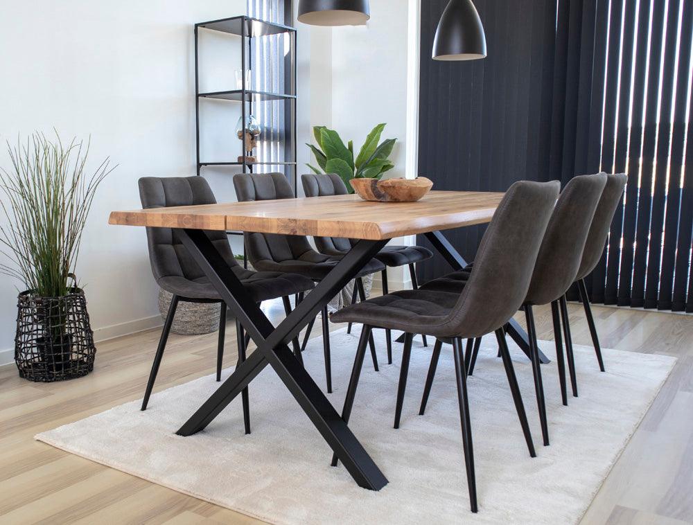 Toulon Oiled Oak Dining Table - WOO .Design