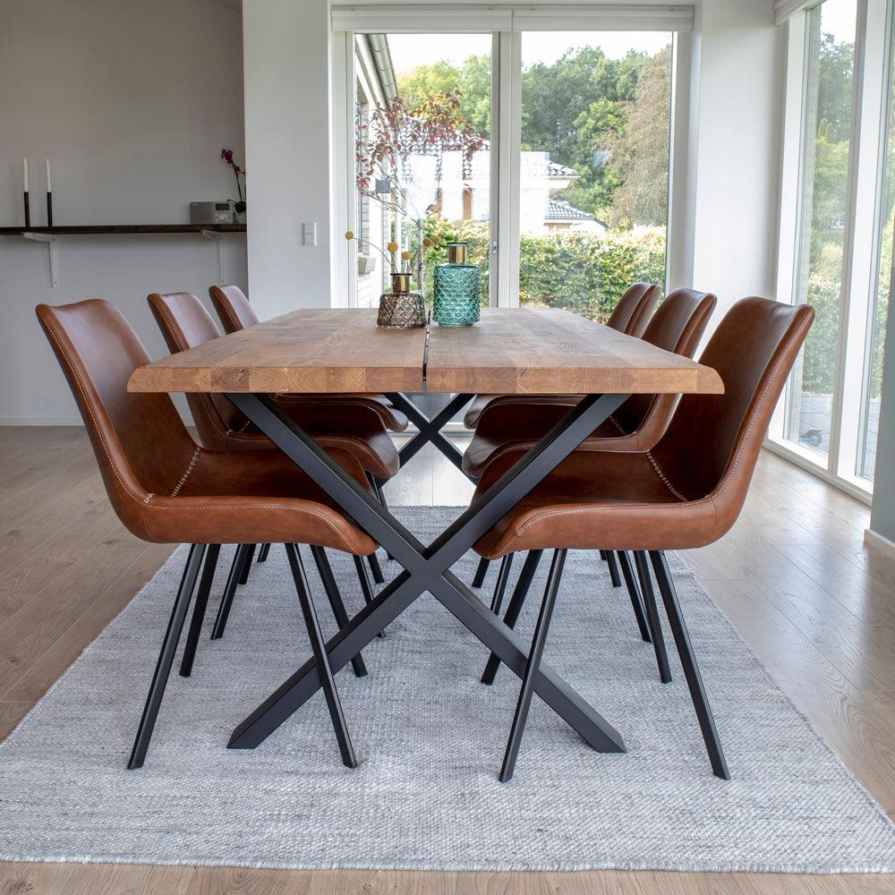 Toulon Oiled Oak Dining Table - WOO .Design