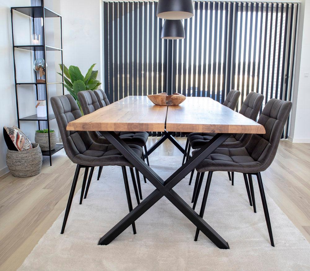 Toulon Oiled Oak Dining Table - WOO .Design