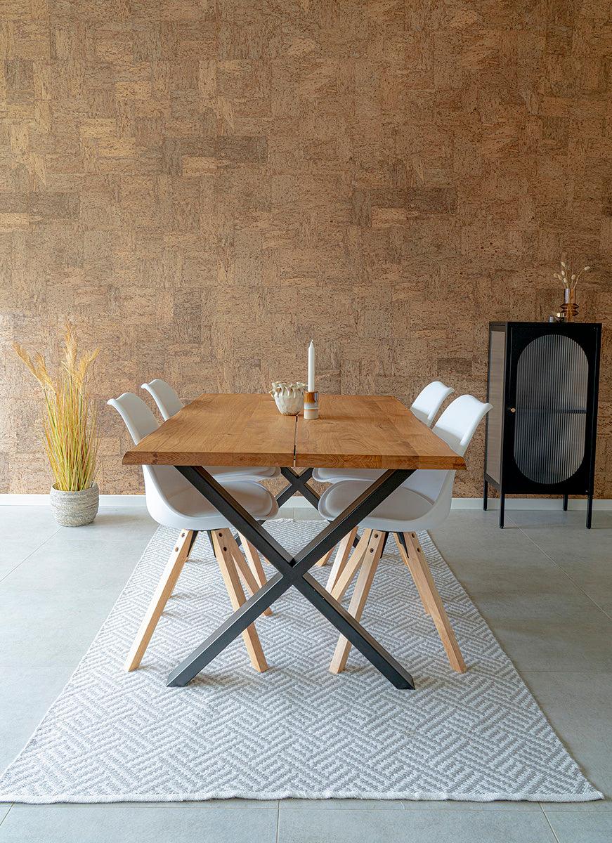 Toulon Oiled Oak Dining Table - WOO .Design
