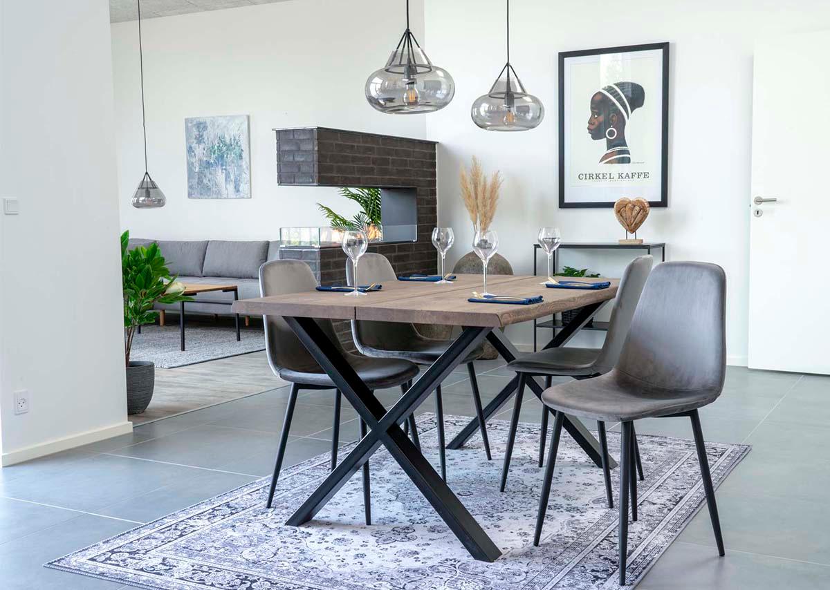 Toulon Oiled Oak Dining Table - WOO .Design