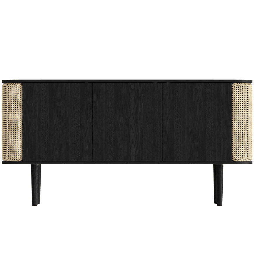 Treasures Venetian Cane 3 Doors Cabinet - WOO .Design