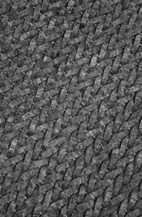 Treccia Grey Carpet - WOO .Design