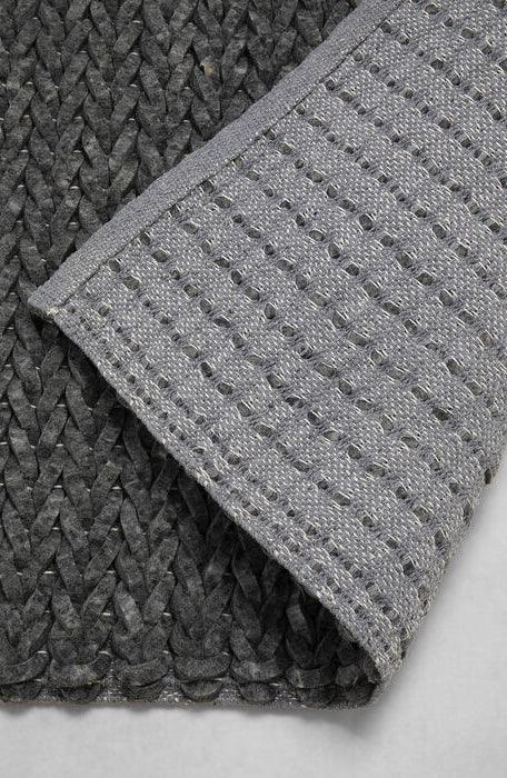 Treccia Grey Carpet - WOO .Design