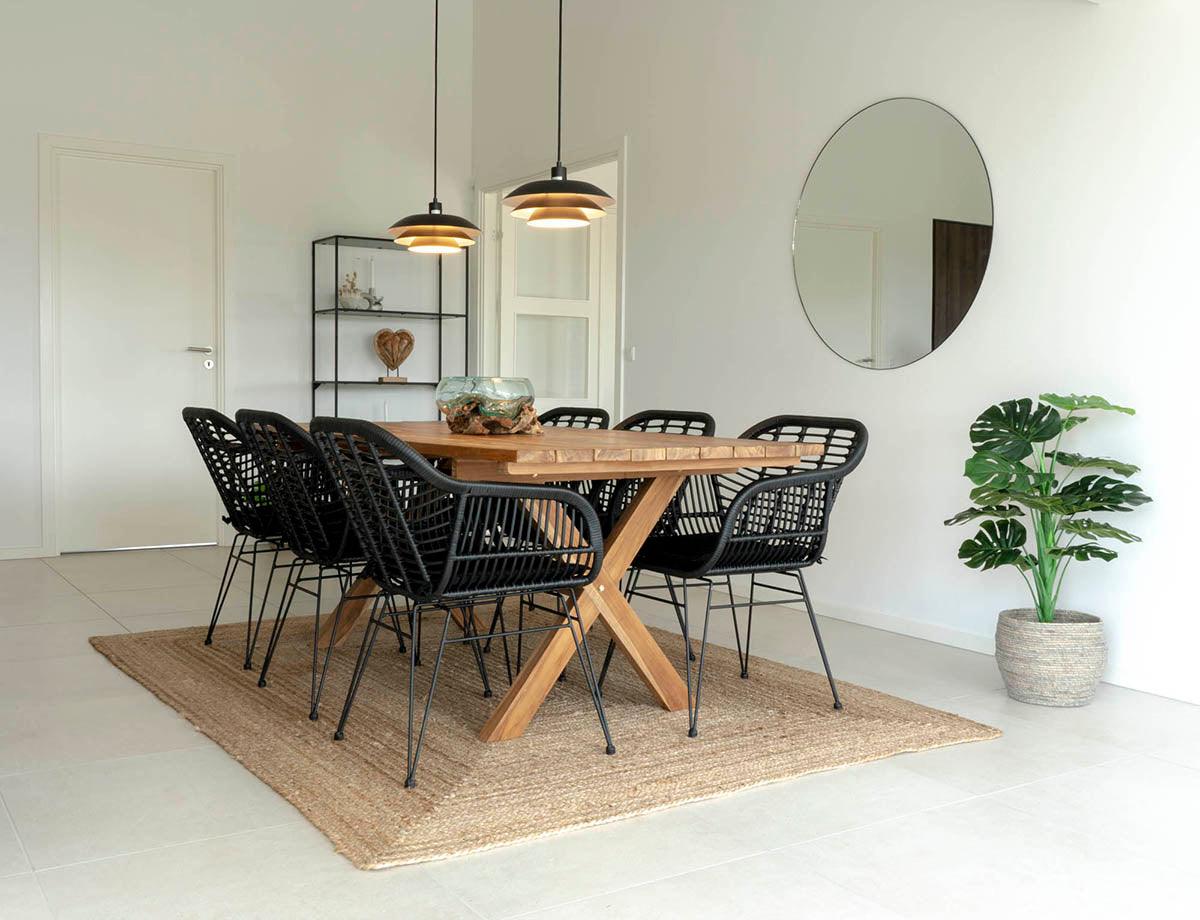 Trieste Polyrattan Armchair with Cushion (2/Set) - WOO .Design
