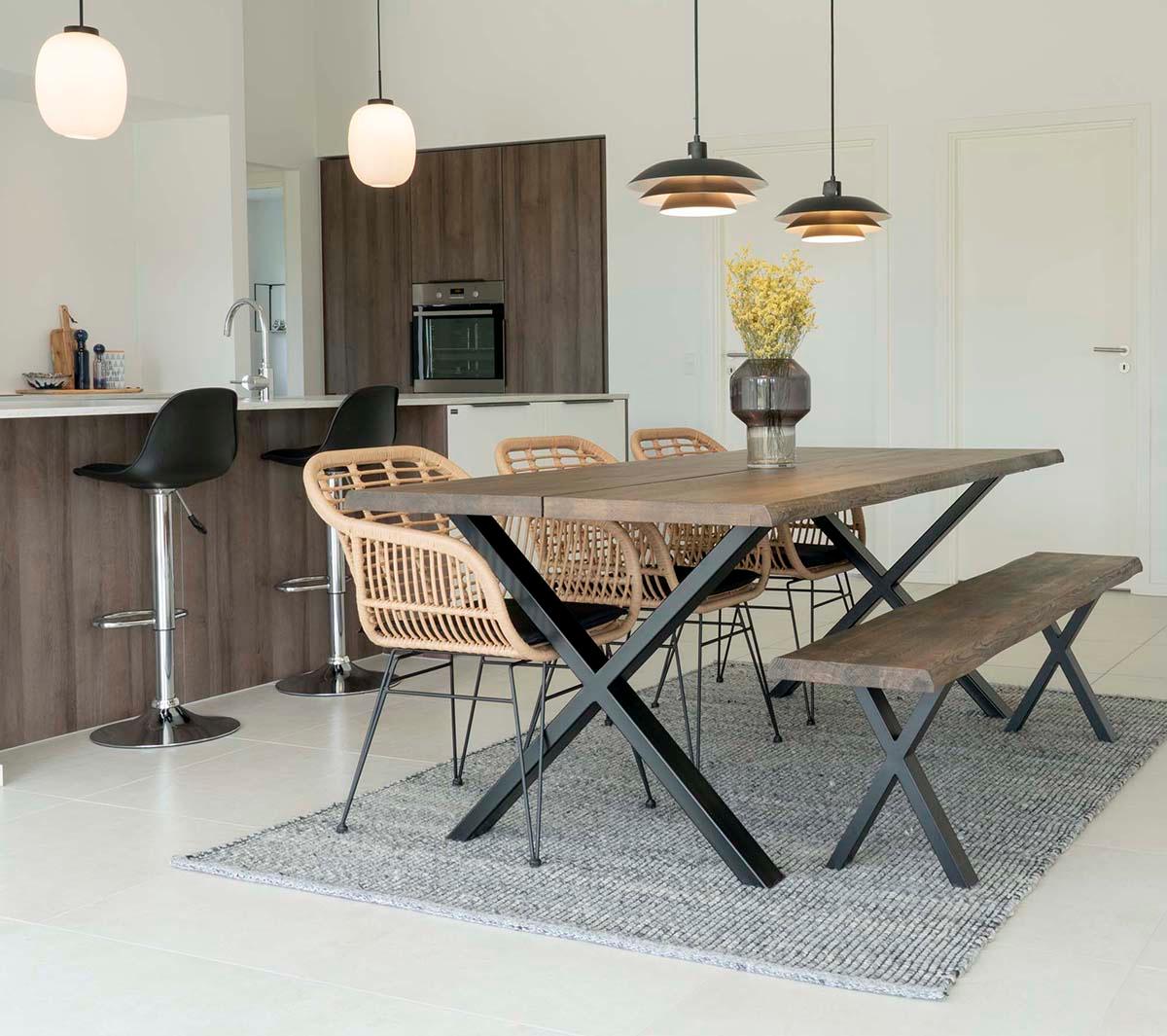 Trieste Polyrattan Armchair with Cushion (2/Set) - WOO .Design