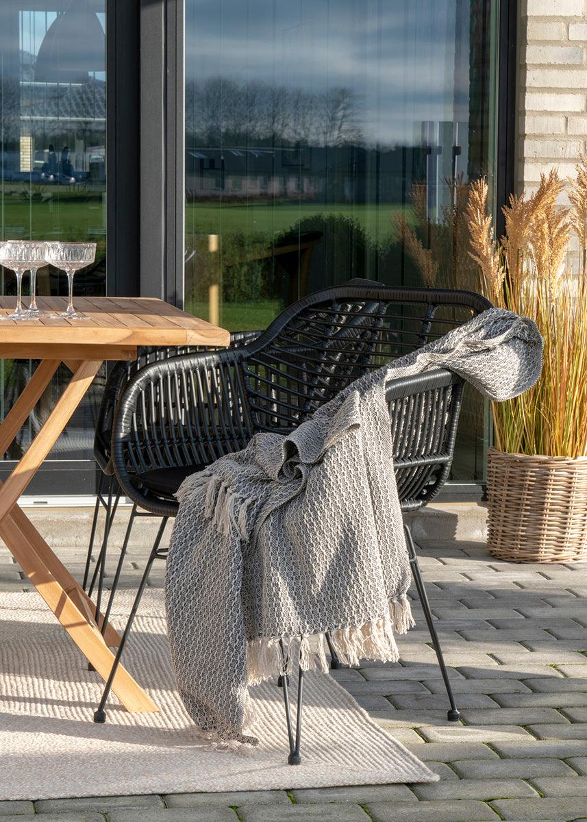 Trieste Polyrattan Armchair with Cushion (2/Set) - WOO .Design