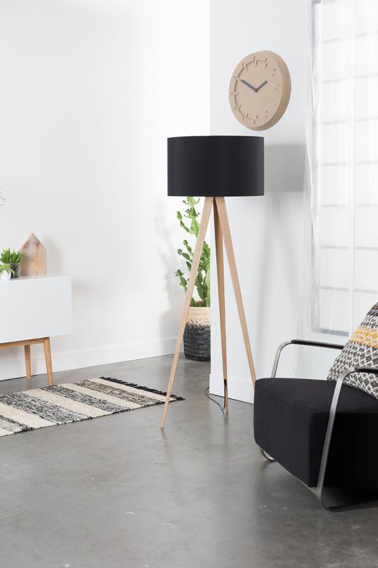 Tripod Wood Floor Lamp - WOO .Design