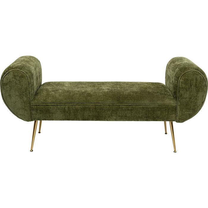 Trono Green Velvet Bench - WOO .Design