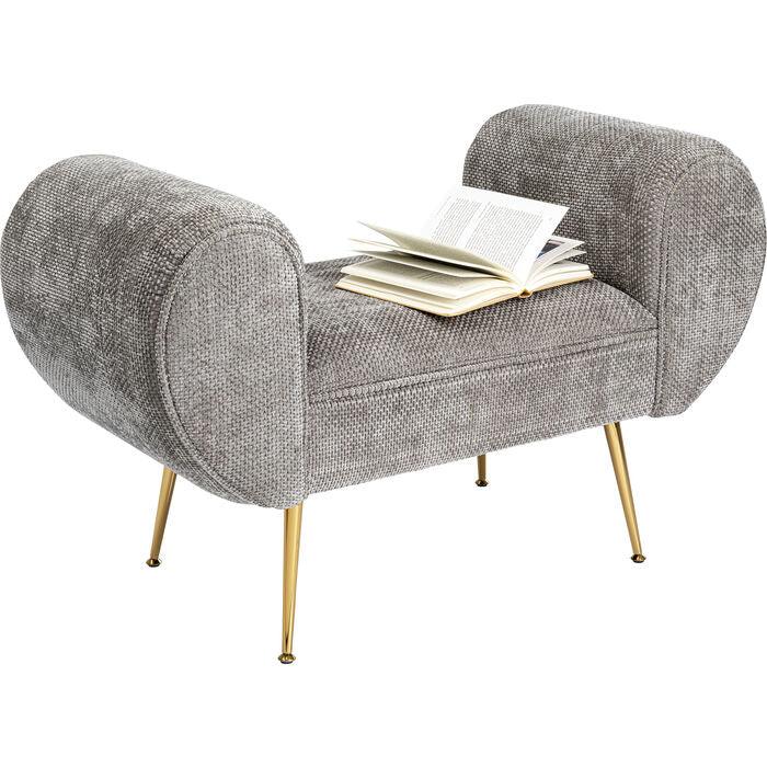 Trono Grey Bench - WOO .Design