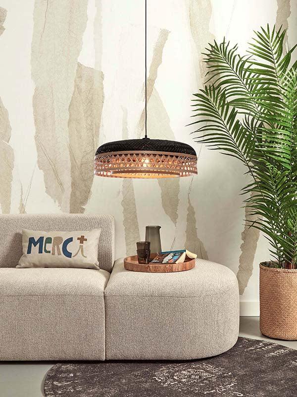 Ubud Double Shade Hanging Lamp - WOO .Design