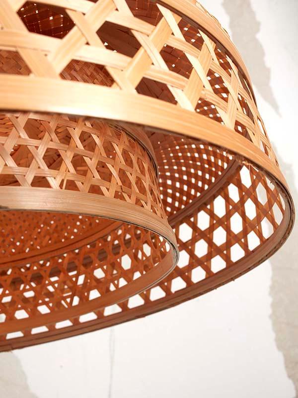 Ubud Double Shade Hanging Lamp - WOO .Design