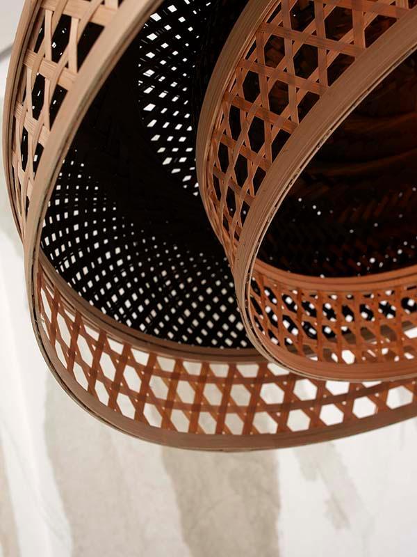 Ubud Double Shade Hanging Lamp - WOO .Design