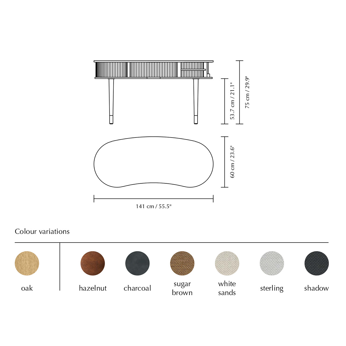 Audacious Horizons Oak Desk - WOO .Design