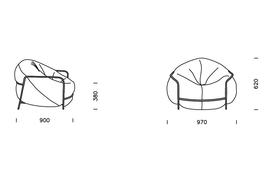 Uni Armchair - WOO .Design
