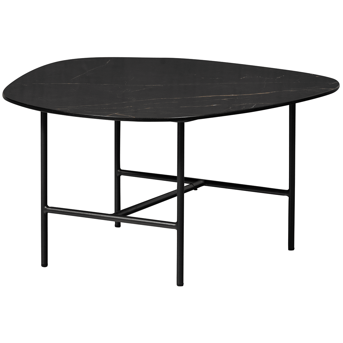 Vajen Black Marble Look Coffee Table - WOO .Design