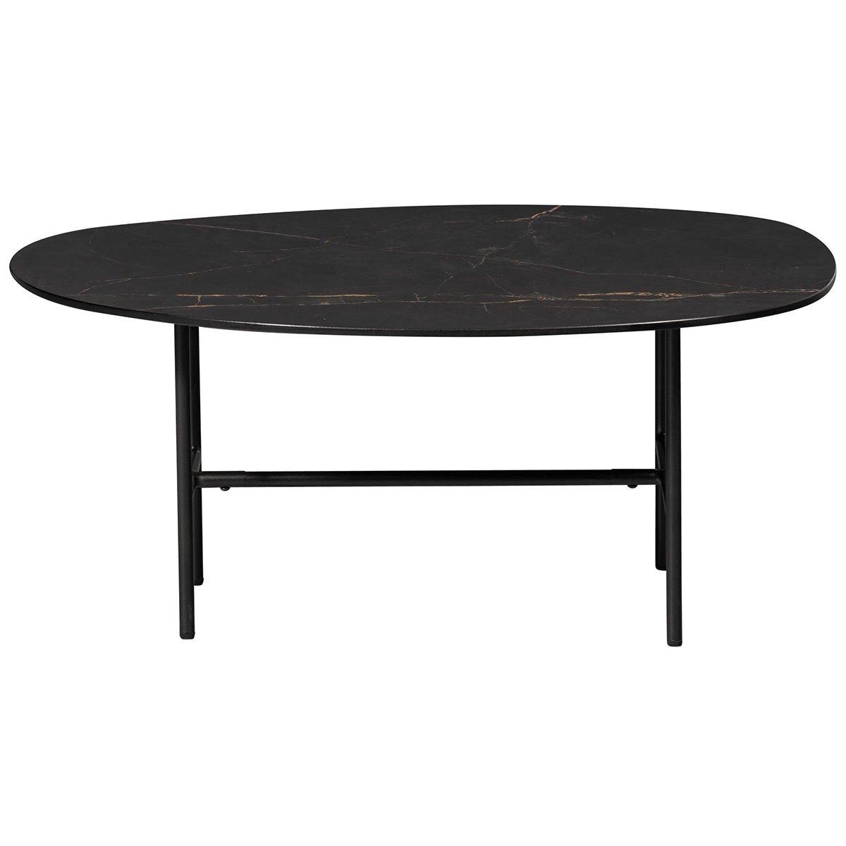 Vajen Black Marble Look Coffee Table - WOO .Design