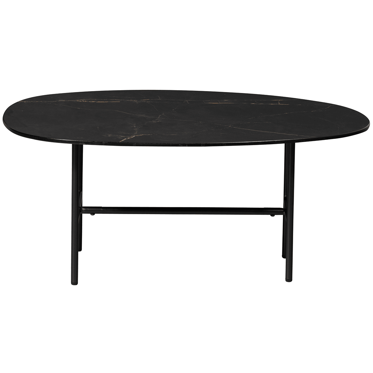 Vajen Black Marble Look Coffee Table - WOO .Design