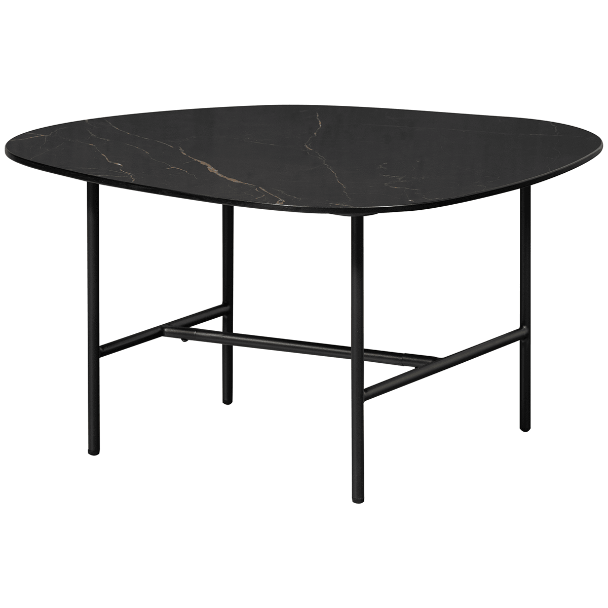 Vajen Black Marble Look Coffee Table - WOO .Design